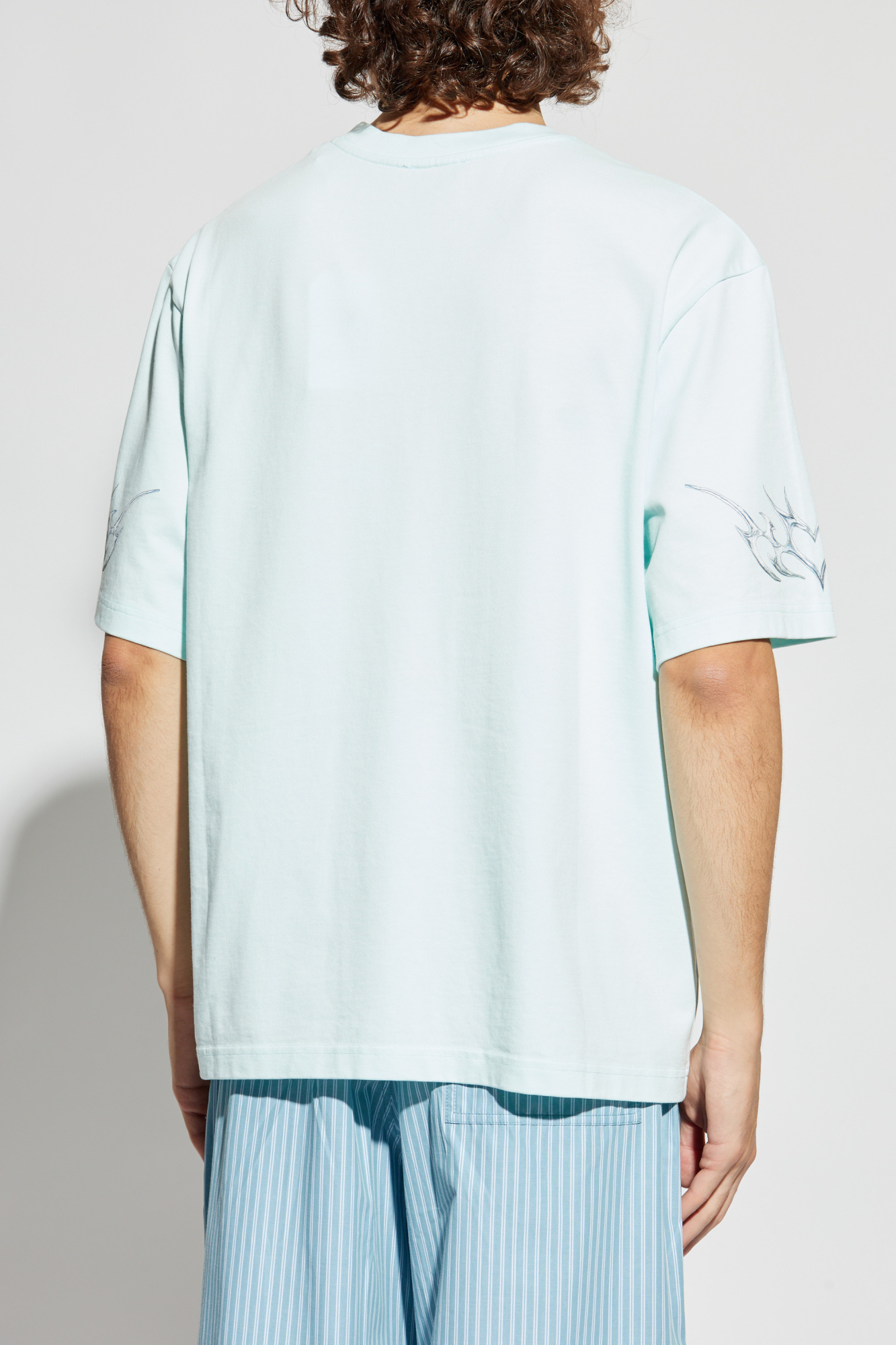 Casablanca 25SS Tシャツ・カットソー ベージュ系 CASABLANCA (カサブランカ) AW25 Tシャツ MONTAGNE ONDUL